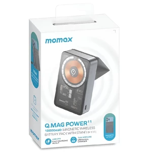 شارژر همراه بی سیم مگ سیف فست شارژ اپل مومکس