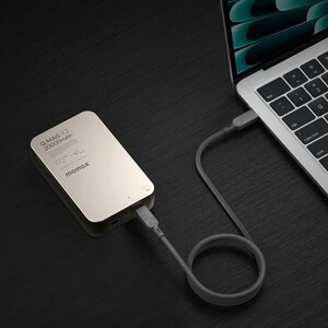 خرید پاوربانک مگنتی 15 وات و تایپ سی 20 وات 20000 مومکس