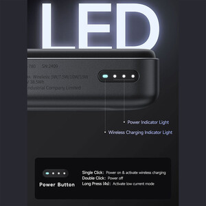 قیمت پاوربانک وایرلس مگ سیف 30وات 10000 مک دودو