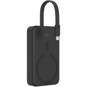 کیفیت شارژر همراه بی سیم مگ سیف فست شارژ بیسوس با کابل متصل لایتنینگ