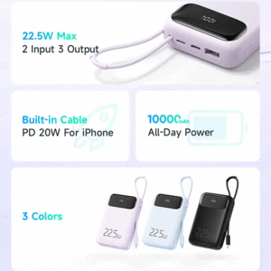 خرید پاوربانک مک دودو  ظرفیت 10000 میلی آمپر ساعت
