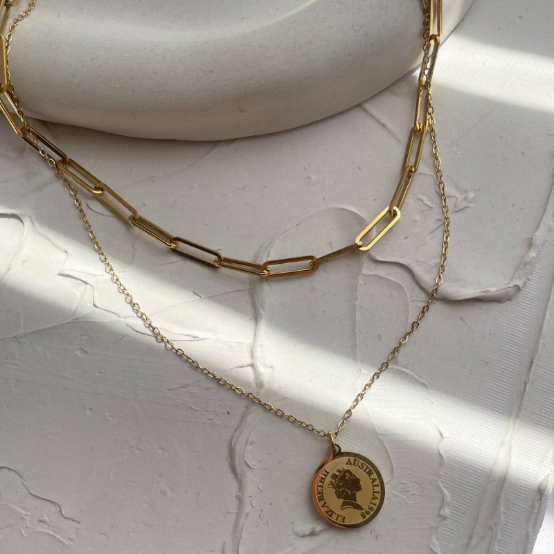 گردبند دو لاین هرمس الیزابت