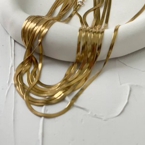 گردنبند ماری طلایی