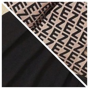 ست بلوز شلوار ZE شلوار چاک‌دار دخترانه (جنس کرپ)