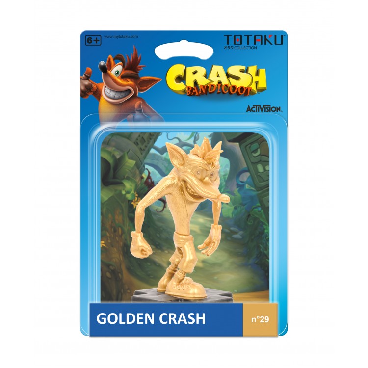 خرید اکشن فیگور Crash Bandicoot طلایی