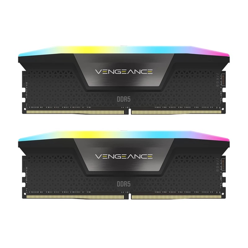 خرید رم دسکتاپ DDR5 دو کاناله 5600 مگاهرتز CL40 کورسیر مدل VENGEANCE RGB ظرفیت 32 گیگابایت