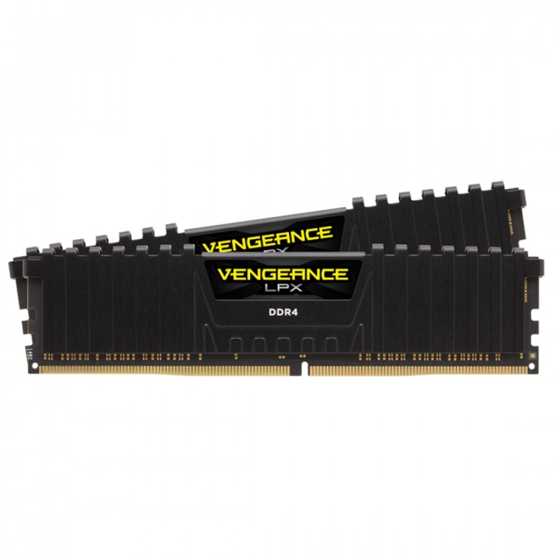خرید رم دسکتاپ DDR4 دو کاناله 3200 مگاهرتز CL16 کورسیر مدل VENGEANCE LPXظرفیت 32 گیگابایت