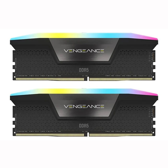 خرید رم دسکتاپ DDR5 دو کاناله 6400 مگاهرتز CL32 کورسیر مدل VENGEANCE RGB ظرفیت 32 گیگابایت