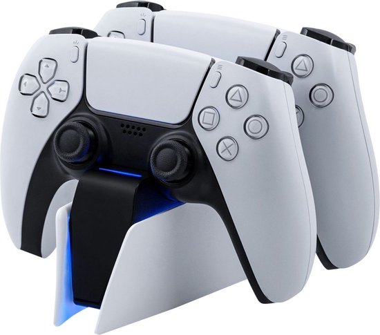 خرید پایه شارژر دوگانه دوال سنس - سفید