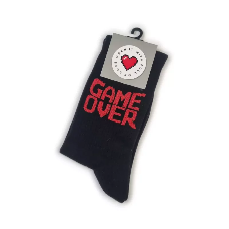 خرید جوراب گیمینگ طرح پلی استیشن (Playstation) رنگ مشکی