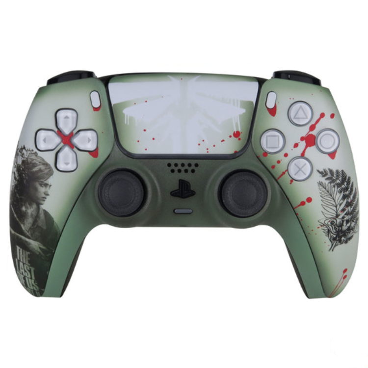 خرید کنترلر PS5 اورجینال با طراحی کاستوم دستی – طرح God of war
