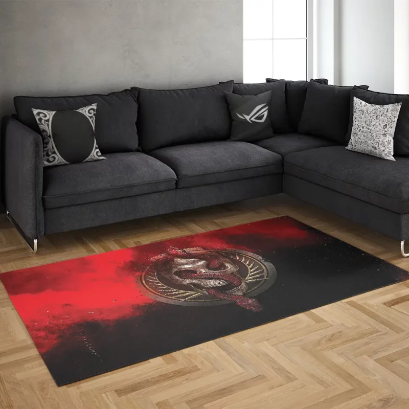 خرید فرش گیمینگ طرح BLOODBORNE 24 Rug