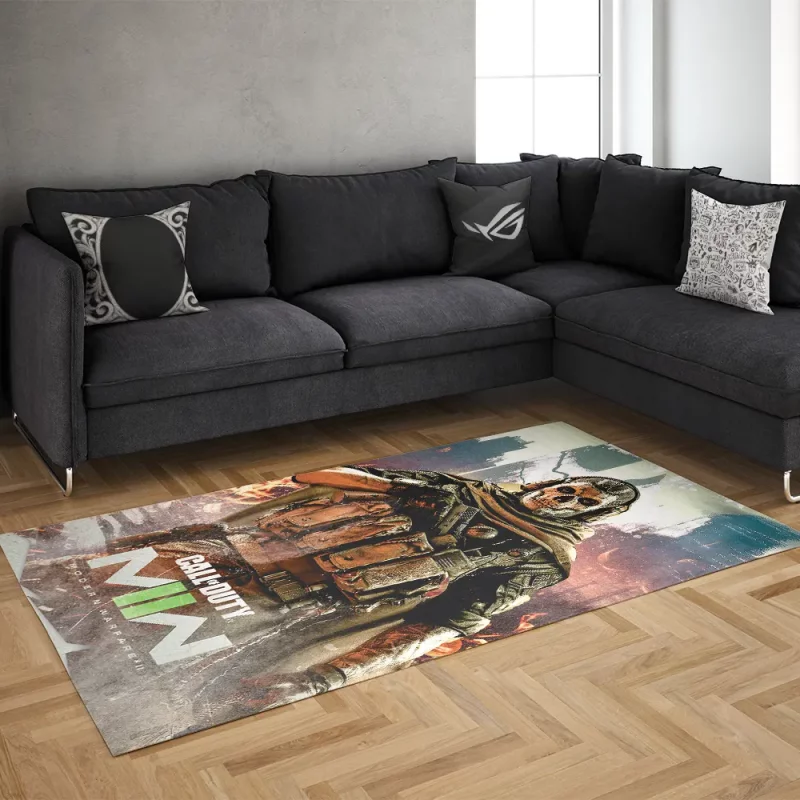خرید فرش گیمینگ طرح CALL OF DUTY  Rug