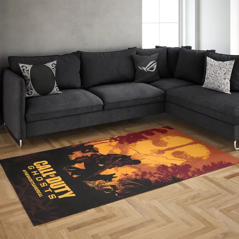 خرید فرش گیمینگ طرح CALL OF DUTY MW2  Rug