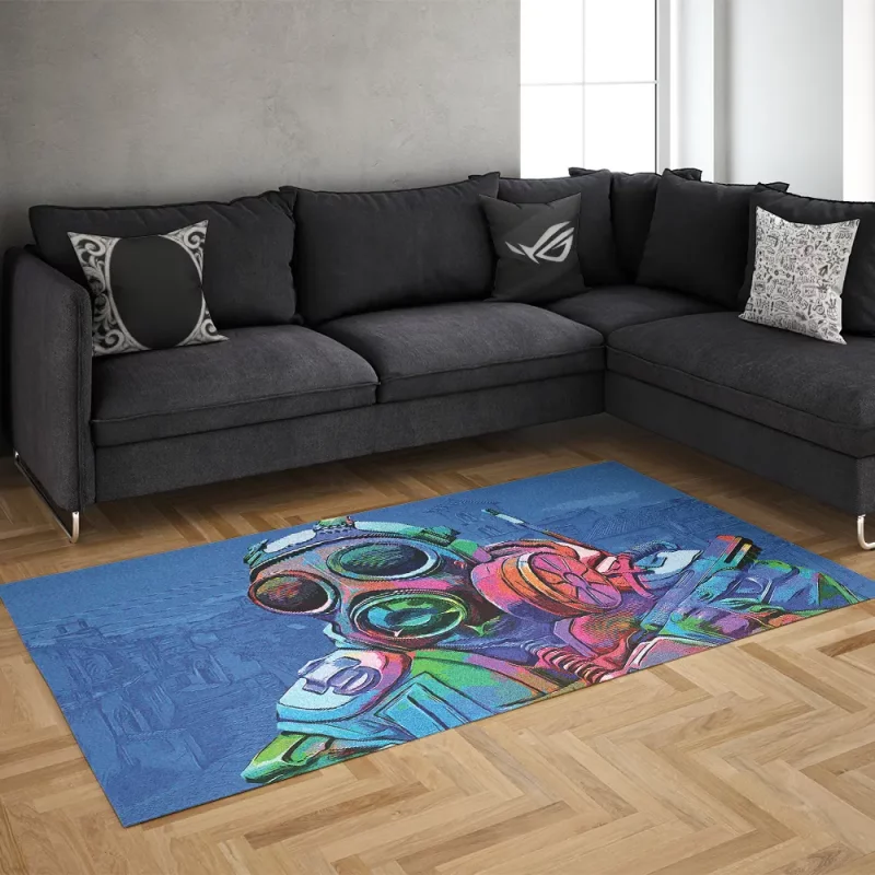 خرید فرش گیمینگ طرح BLOODBORNE 24 Rug