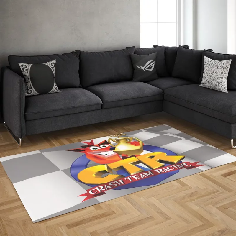 خرید فرش گیمینگ طرح Crash Bandicoot Rug
