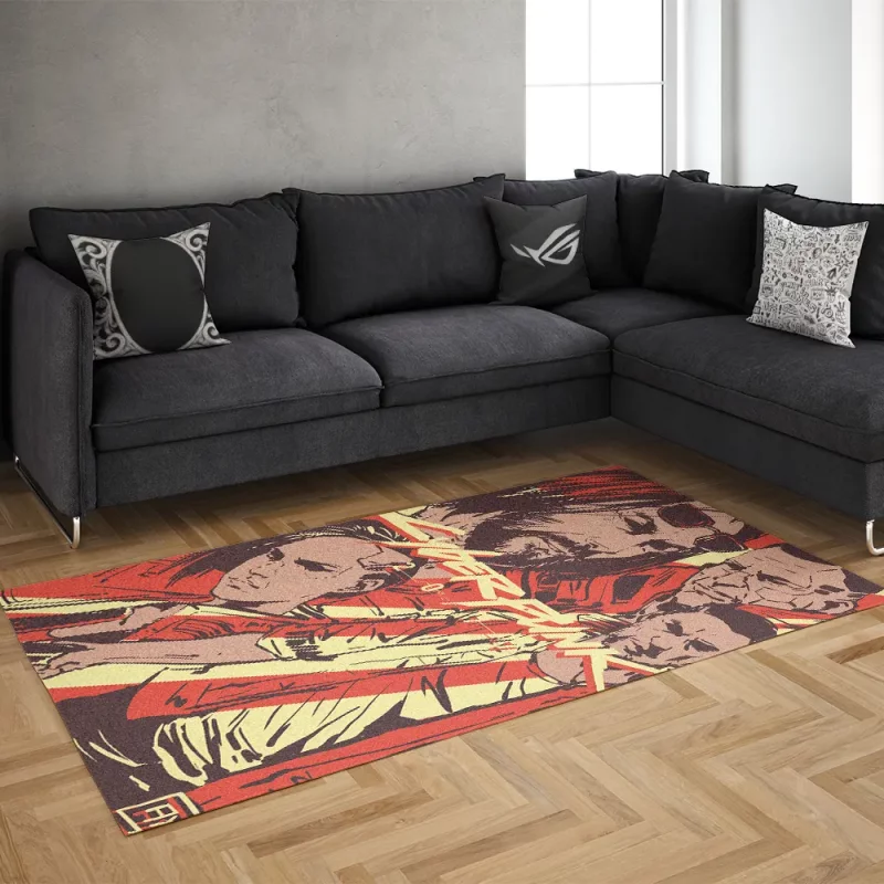 خرید فرش گیمینگ طرح Crash CTR Rug