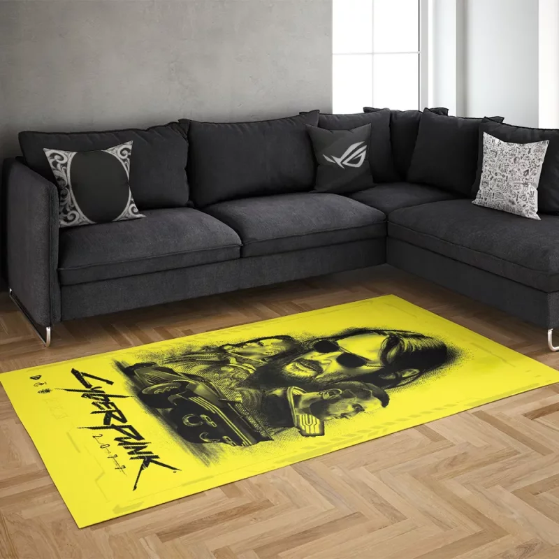 خرید فرش گیمینگ طرح CYBERPUNK 102 Rug