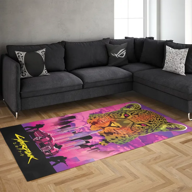 خرید فرش گیمینگ طرح CYBERPUNK 102 Rug