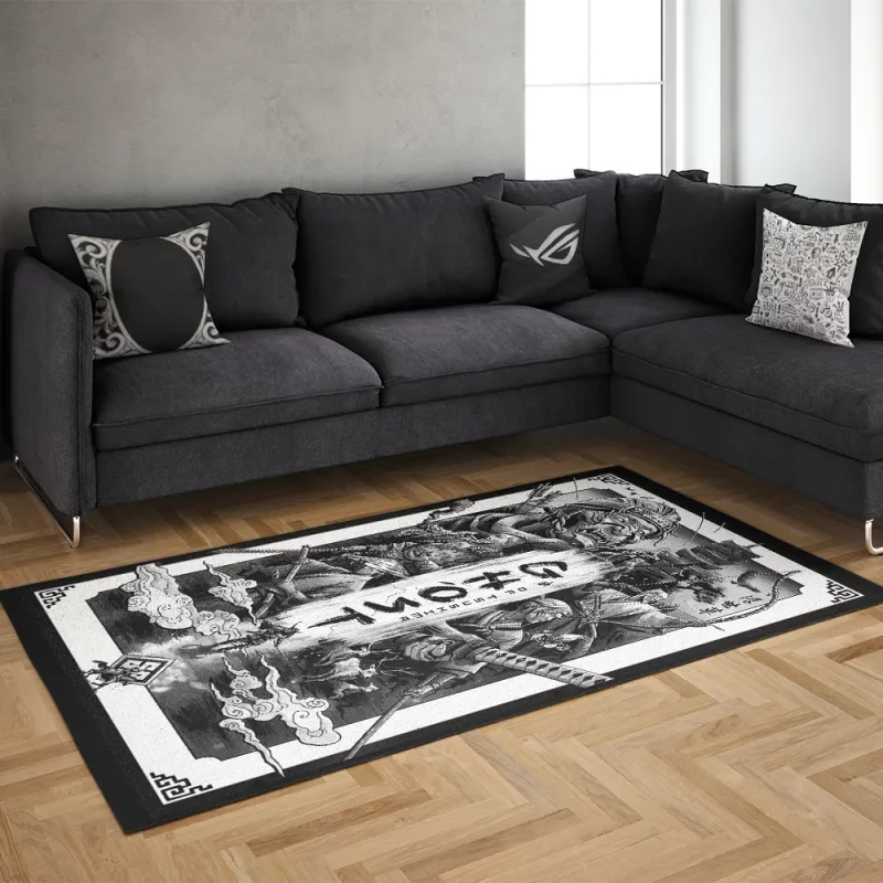 خرید فرش گیمینگ طرح Ghost Of Tsushima 901 Rug