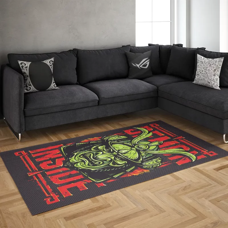 خرید فرش گیمینگ طرح Ghost Of Tsushima 904 Rug