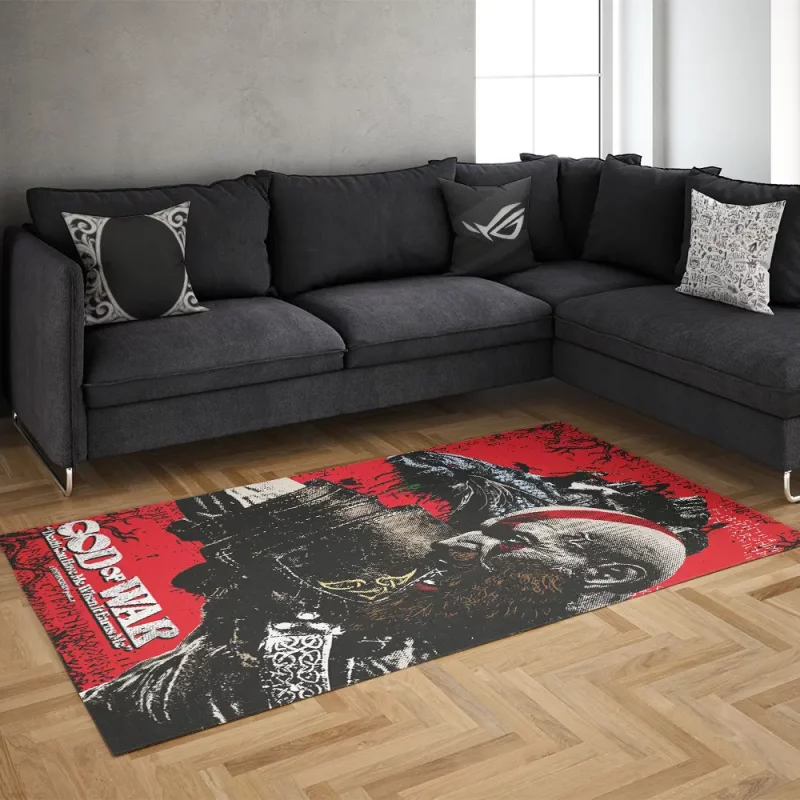 خرید فرش گیمینگ طرح Ghost Of Tsushima 905 Rug