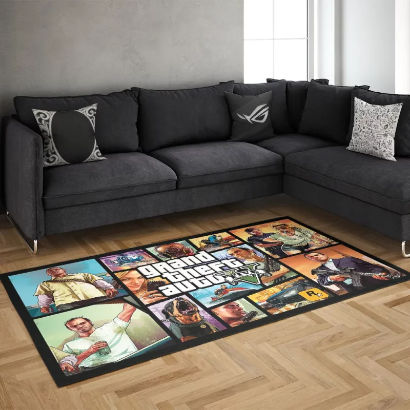 خرید فرش گیمینگ طرح GTA VI