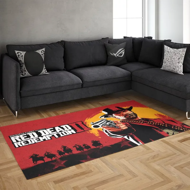 خرید فرش گیمینگ طرح   Red Dead  1003 Rug