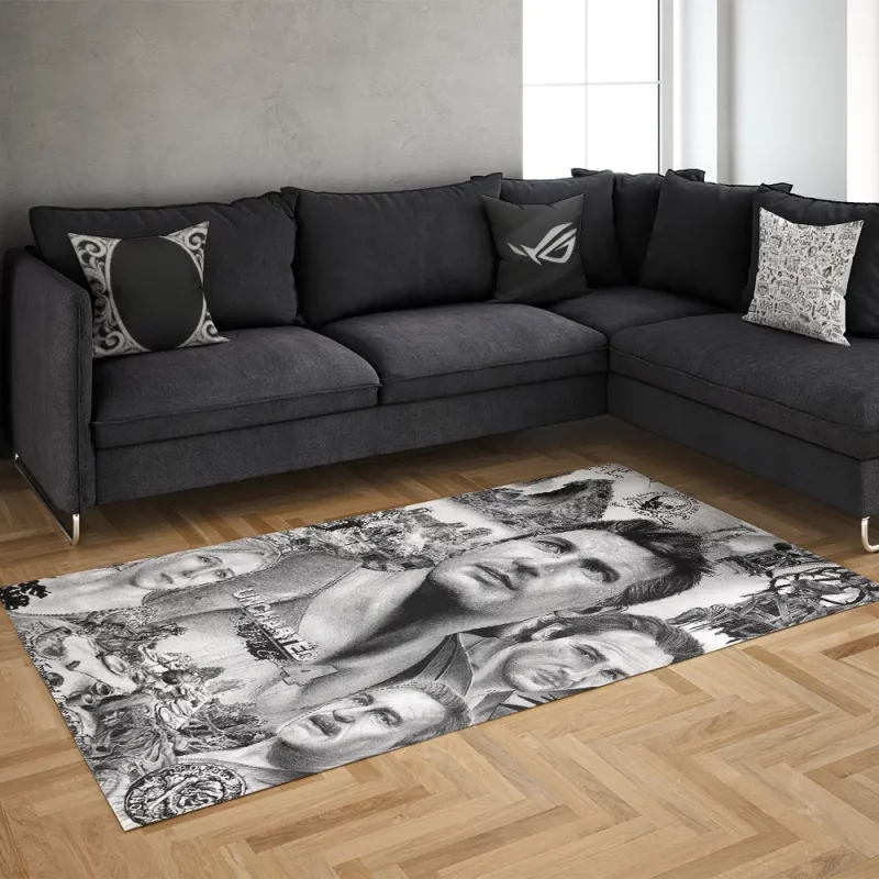 خرید فرش گیمینگ طرح   Uncharted collection  Rug