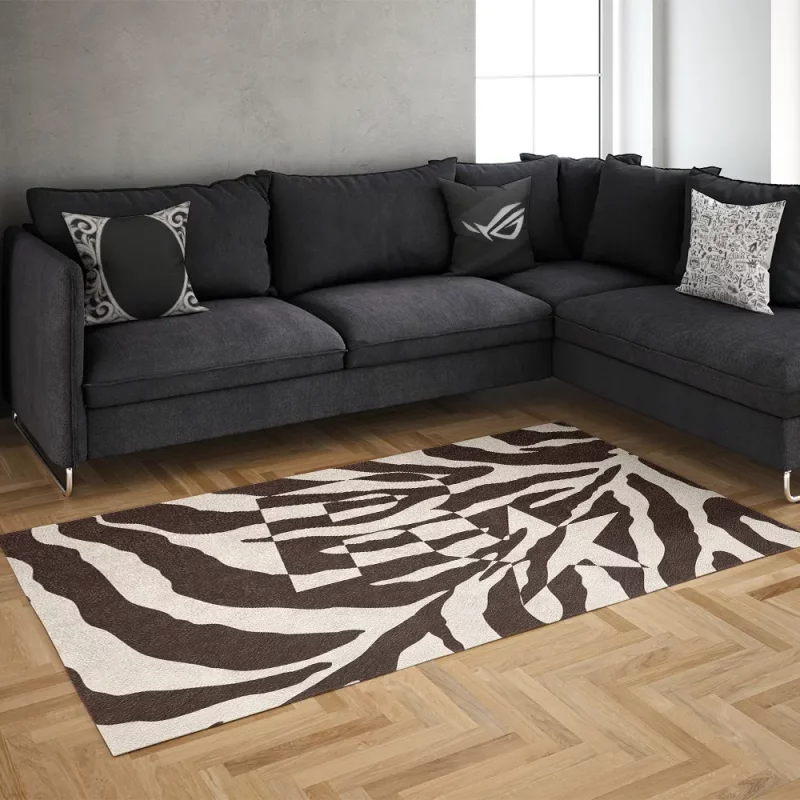 خرید فرش گیمینگ طرح زرد Rockstar Games Rug