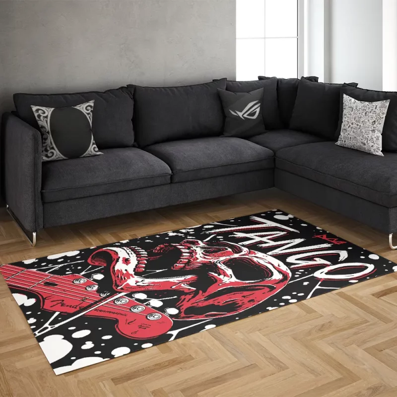 خرید فرش گیمینگ طرح  Skull  Rug
