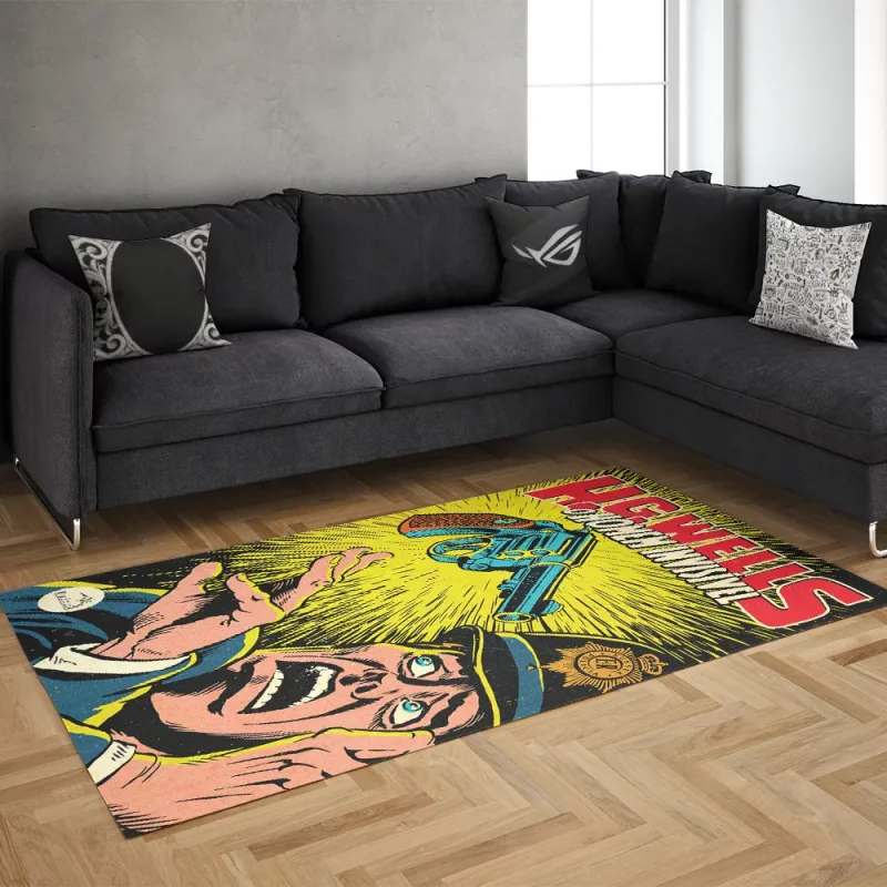 خرید فرش گیمینگ طرح   Pop Art rug
