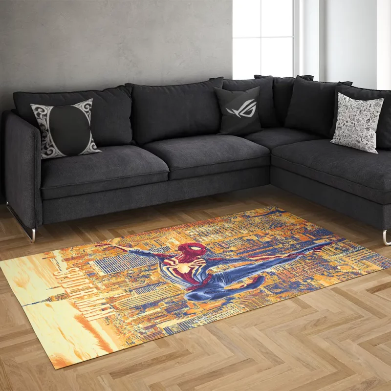 خرید فرش گیمینگ طرح   Spider-Man rug 660