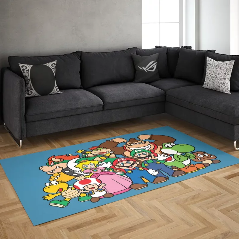 خرید فرش گیمینگ طرح  Super Mario 490 rug