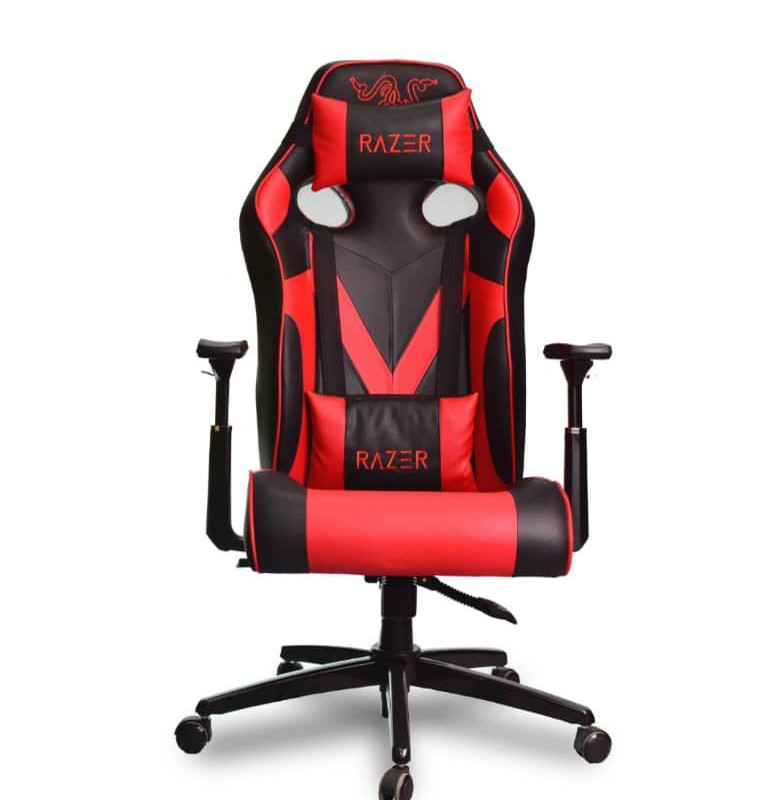 خرید صندلی گیمینگ با روکش تدی کرکی طرح RAZER