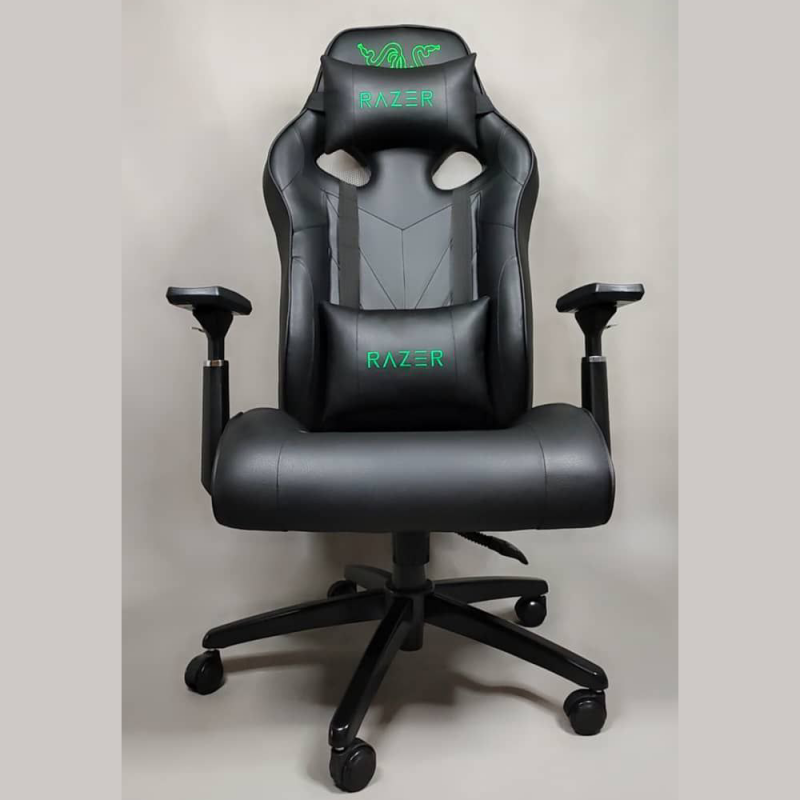 خرید صندلی گیمینگ قرمز مشکی طرح RAZER