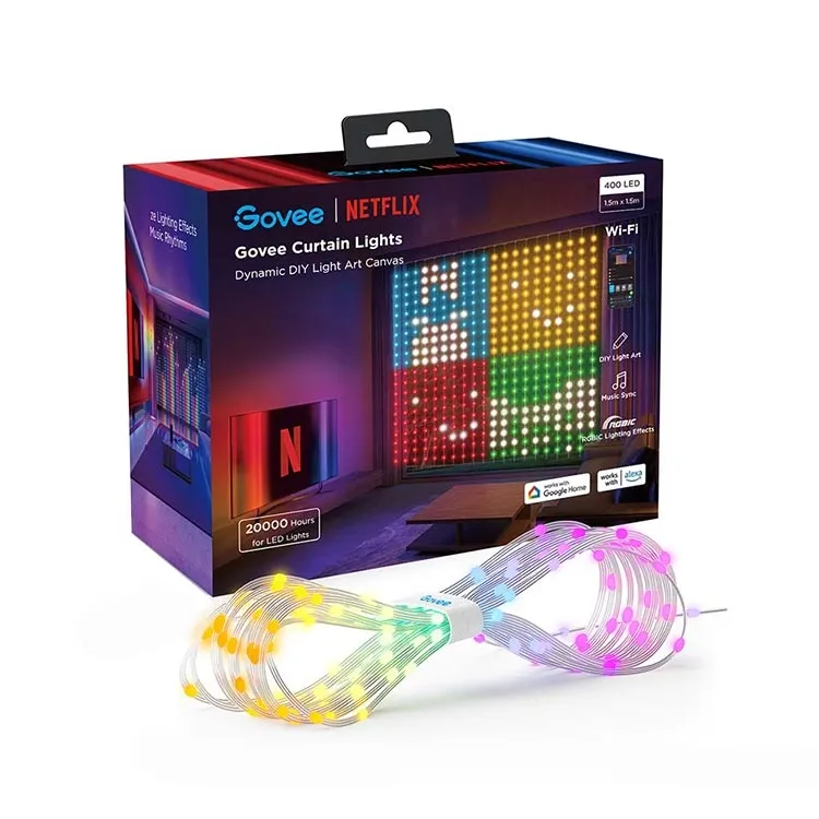 خرید  ریسه مخصوص میز Govee RGBIC Neon Rope Lights for Desks 3M