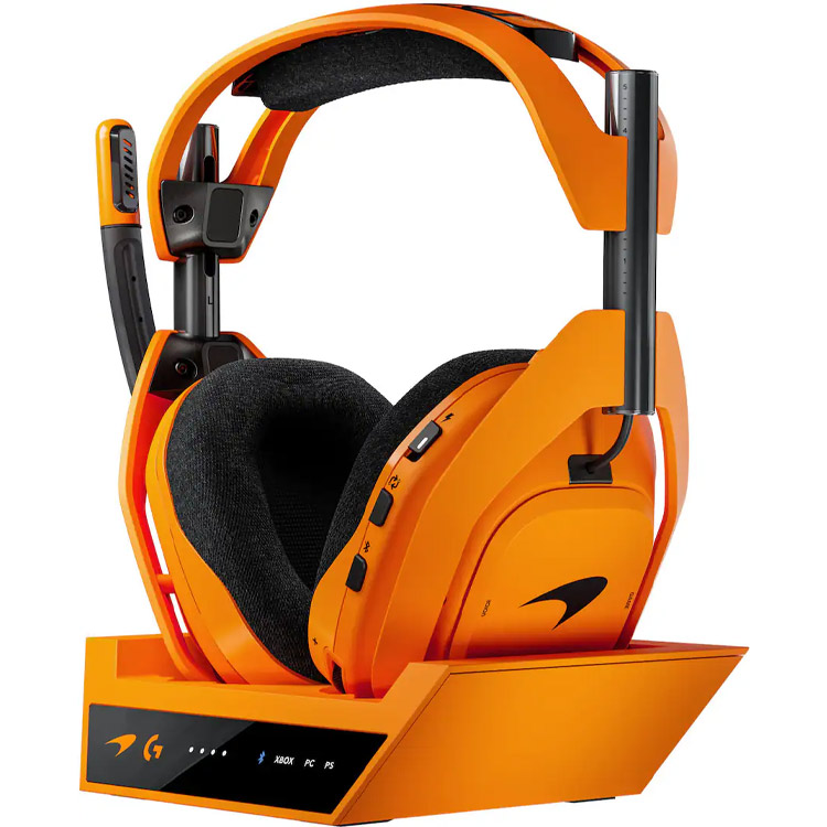 خرید هدست Astro A50 X LIGHTSPEED نسل پنج به همراه بیس - بی‌سیم - نسخه McLaren