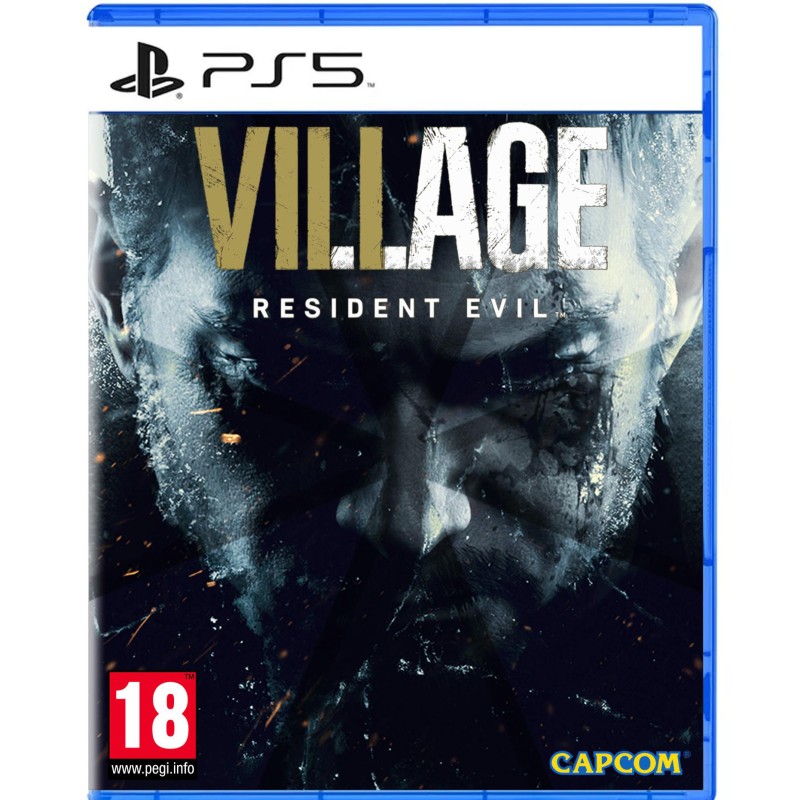خرید بازی Resident Evil Village با کاور سه بعدی برای PS5