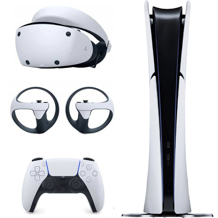 خرید پلی استیشن 5 اسلیم دیجیتال + هدست PS VR2