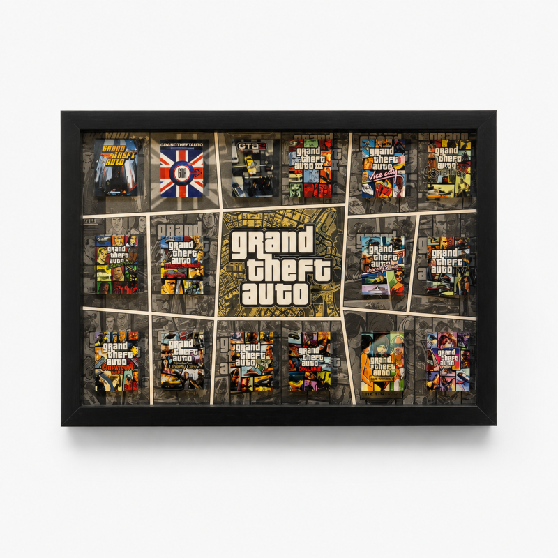 تابلو سه بعدی GTA