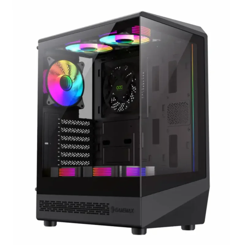 خرید کیس گیمینگ گیم مکس مدل  Vista COC Black