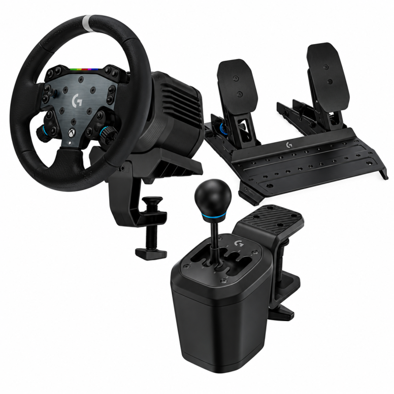 خرید پک کامل فرمان بازی Logitech G RS50 برای پلی استیشن