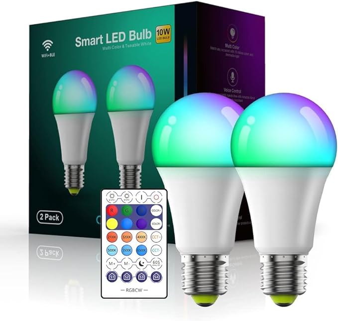 WIFI Smart Bulb 2 PACK