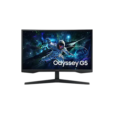 مانیتور گیمینگ سامسونگ مدل Odyssey G5 G55C سایز 27 اینچ