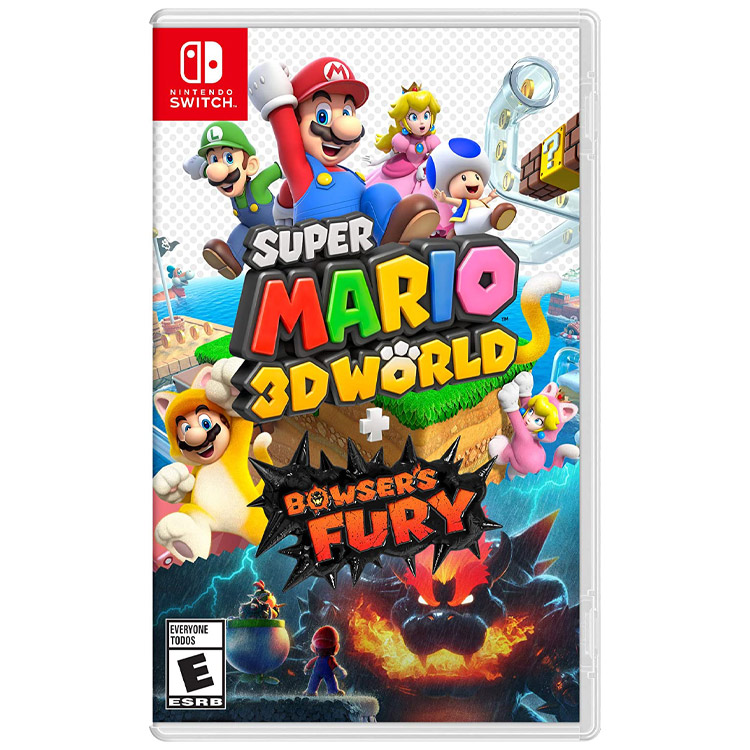 خرید بازی Super mario 3d world +bowsers fury برای نینتندو سوییچ