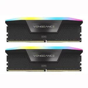 خرید رم دسکتاپ DDR5 دو کاناله 6400 مگاهرتز CL32 کورسیر مدل VENGEANCE RGB ظرفیت 32 گیگابایت