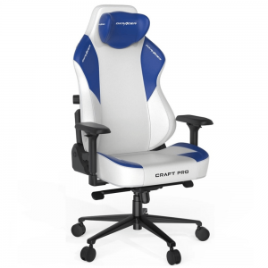 خرید صندلی گیمینگ DXRacer Craft Pro Classic Gaming Chair – White/Blue