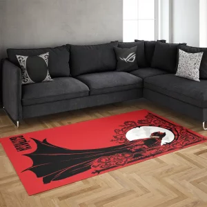 خرید فرش گیمینگ طرح BATMAN قرمز