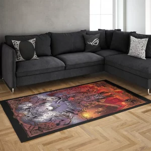 خرید فرش گیمینگ طرح BLOODBORNE 24 Rug